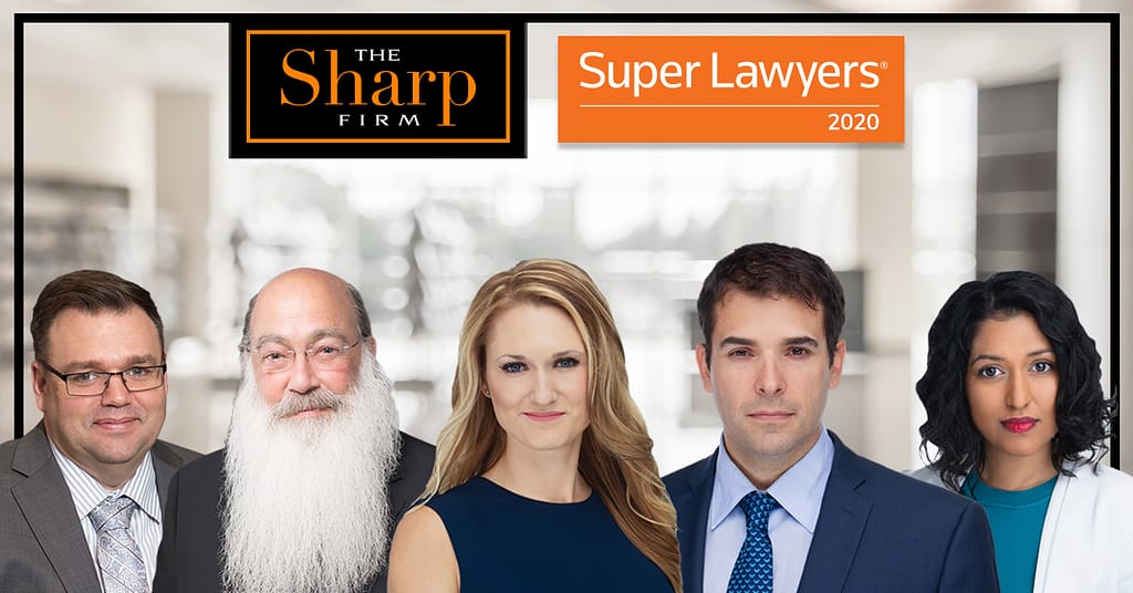 The Sharp Firm: 2020 Super Lawyers Achievements
