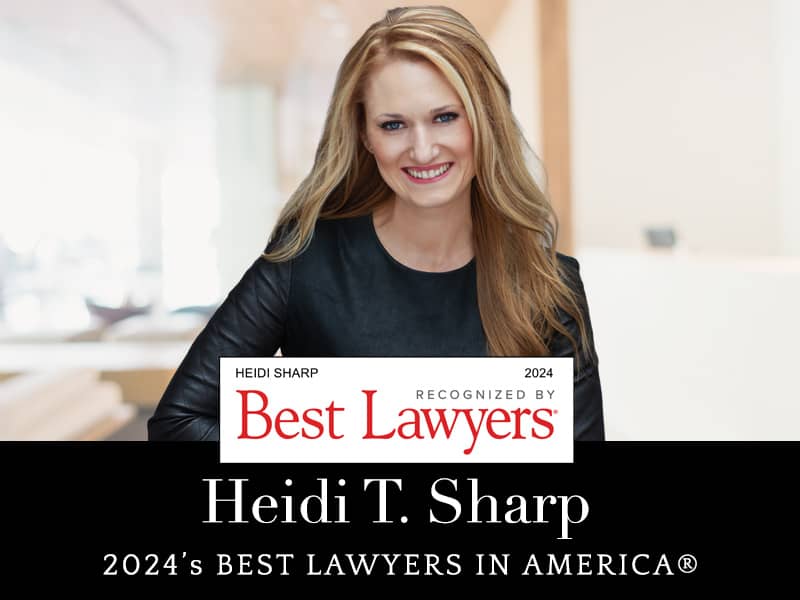 The Sharp Firm Celebrates Heidi Sharps' 2024 Recognition in The Best Lawyers in America